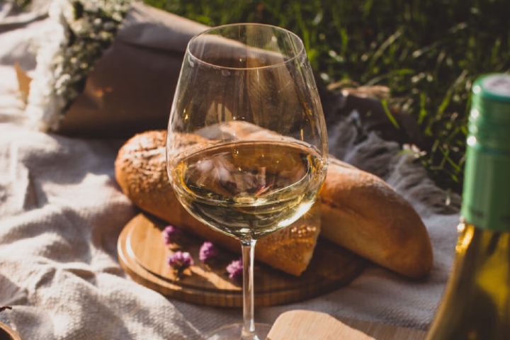 white wine to taste